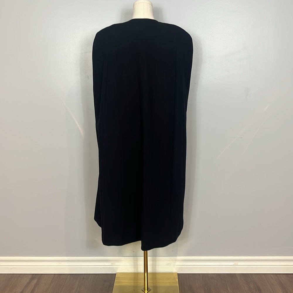 Malene Birger Graziano Black Wool Cape - Picture 13 of 17